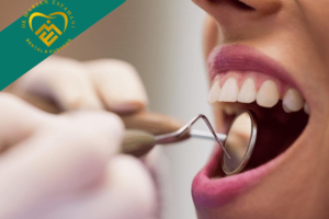 معاینه دندان ها پس از ایمپلنت